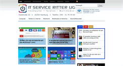 Desktop Screenshot of it-service-ritter.de